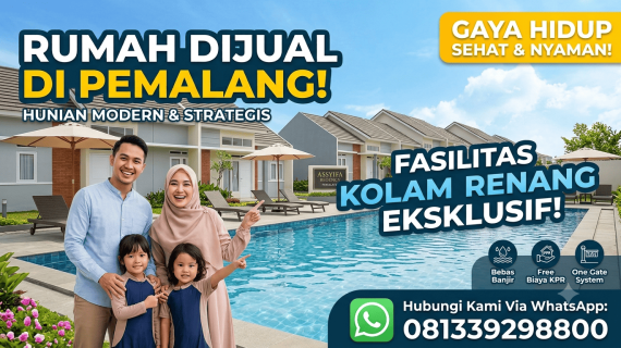 Nikmati Fasilitas Kolam Renang Eksklusif di Assyifa Regency Pemalang